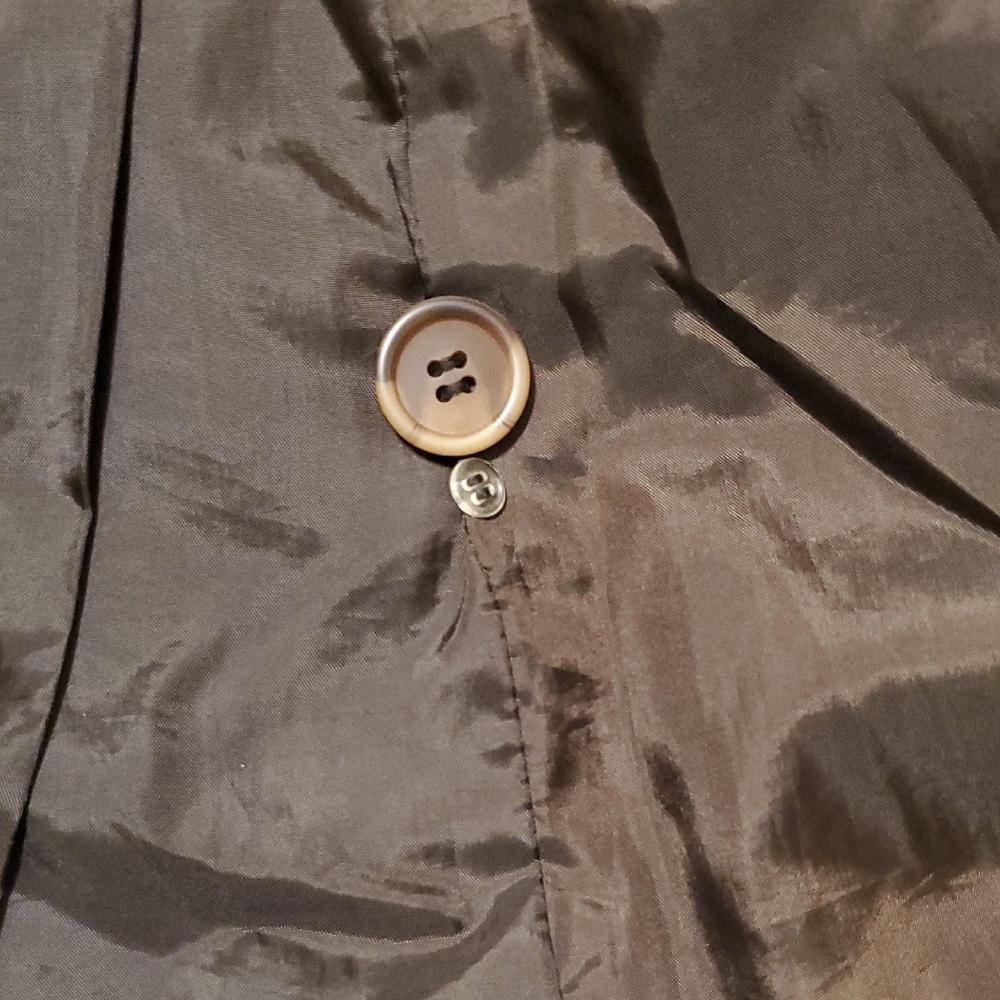 Margaret Godfrey Suede Leather Blazer - Picture 8 of 14